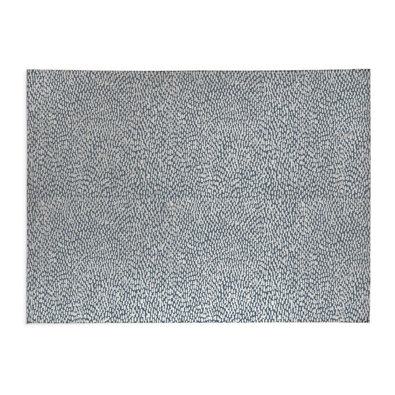Paillasson Twinkle Splat, Bleu, L 60 po x L 84 po