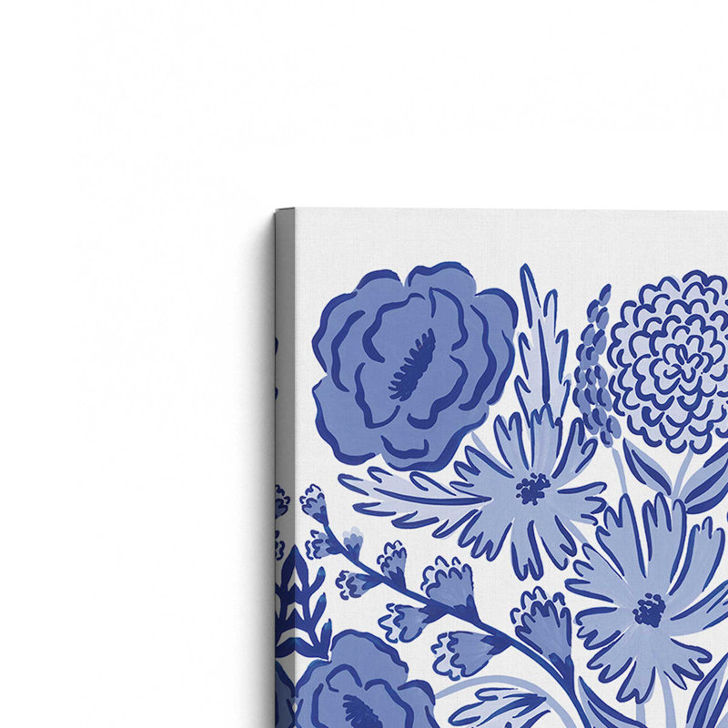 «Blue Reverie II» par Laura Marshall, reproduction d'art, H 40 po x l 30 po, Toile tendue, Ne s’applique pas