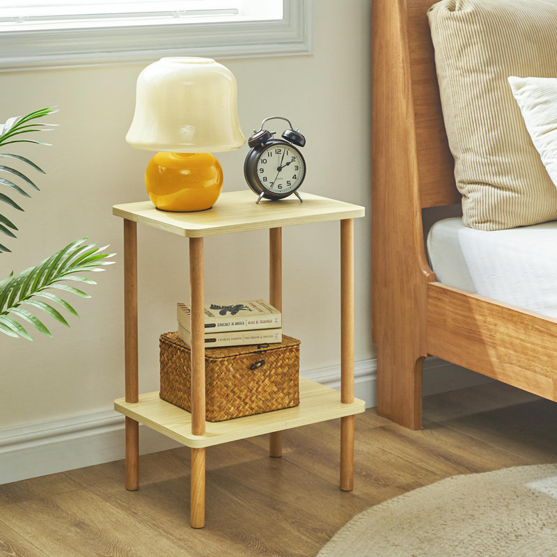 Bigord End Table, Beige