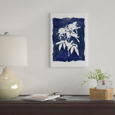 «Indigo Botanical I», impression sur toile