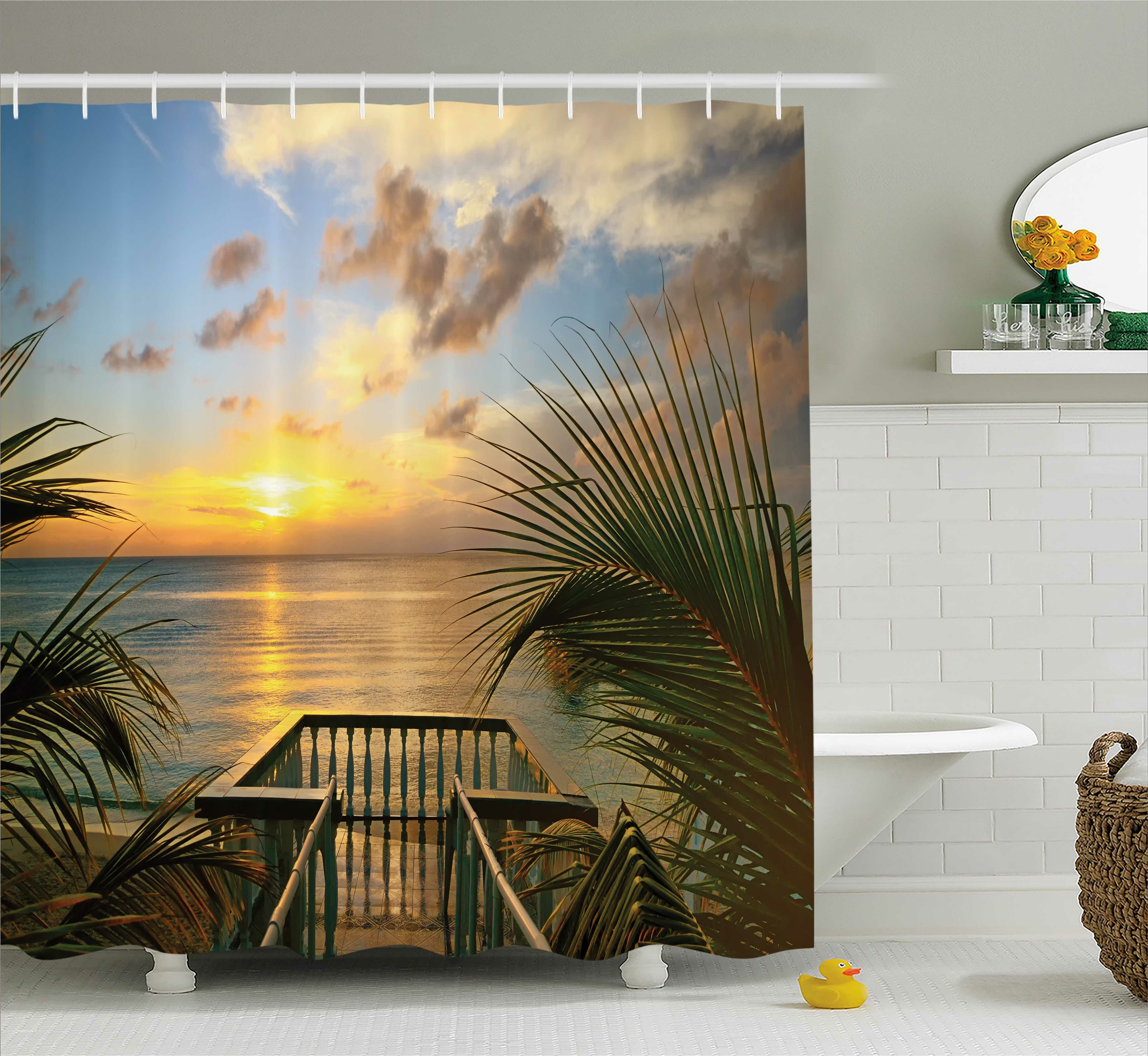 Bayou Breeze Markita Shower Curtain with Hooks Included | Wayfair