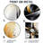 Glam Vortex Of Geometric Space I - Abstract Metal Wall Decor, Geometric Metal Print-1880106487