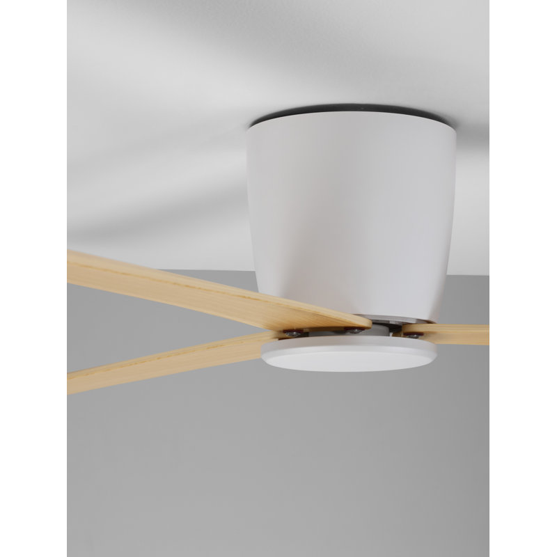122cm Ceiling Fan, Brown, White