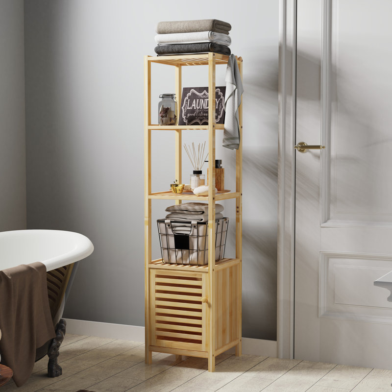 Solid Wood Bathroom Cabinet