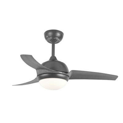 Peekskill 107 cm Ceiling Fan with LED Lights and with Light Kit