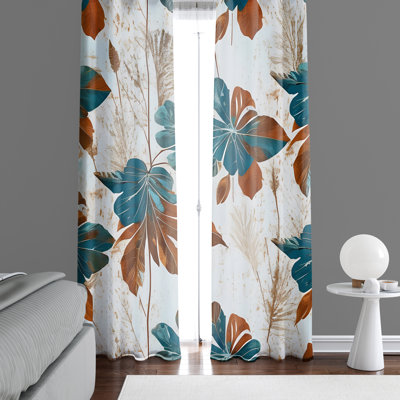 Argie Semi Sheer Curtain Pair