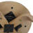 Hoxha Leather Round Counter Stool With Stained Poplar Wood Frame And 360-Degree Swivel Hoxha Collection-106908432