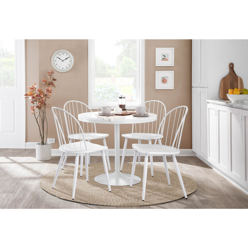 Table de salle à manger, Blanc