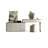 Makeup Vanity with Light mirror,8 drawers,1 chair