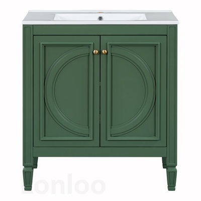 Charmant meuble-lavabo avec plusieurs fonctions pour un rangement élégant