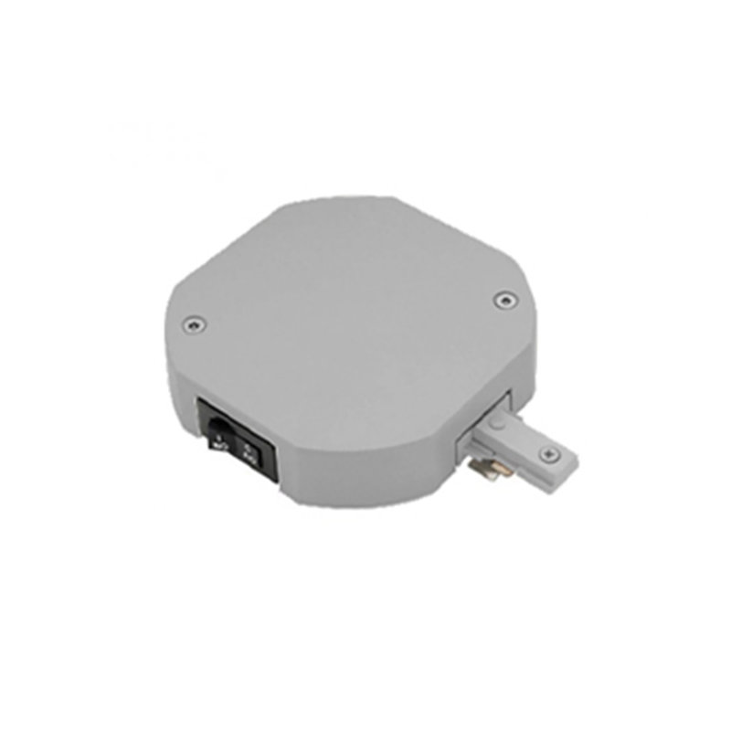 Limiteur de courant de voie avec extrémité en direct pour circuit simple H, 1A, Nickel brossé