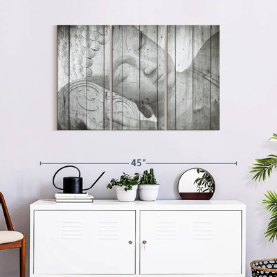 «Sleeping Buddha», reproduction d'art sur toile
