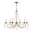 Fabio 6 - Light Dimmable Classic / Traditional Chandelier-1472641936