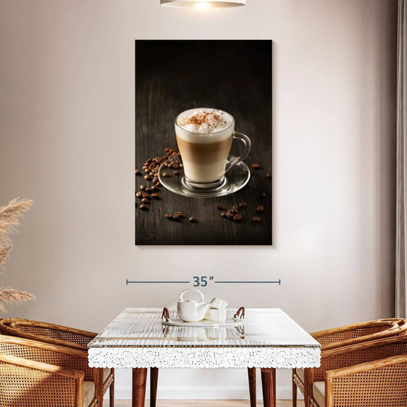 Yarlin Coffee Drink Layers, 48" H x 32" W