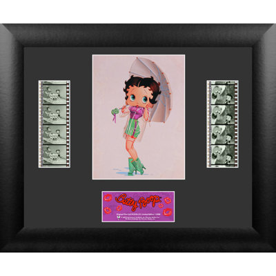 «Betty Boop Double FilmCells», art mural encadré en édition limitée