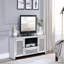 Meuble télé avec miroirs et faux diamants
