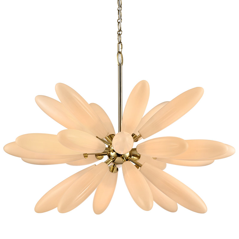 Lustre Sprig de 36 pouces en laiton poli