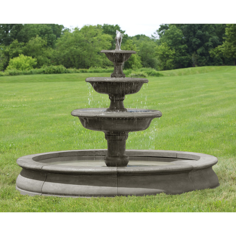 Newport Floor Fountain, Natural