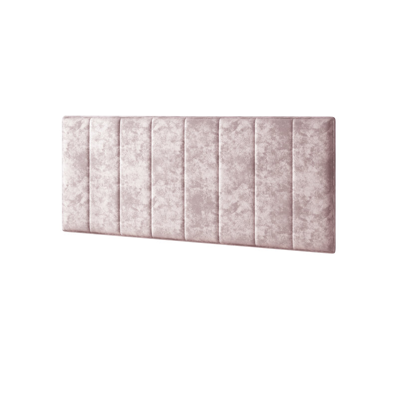 Hedley Upholstered Headboard, Pink, Kingsize (5')