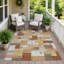 Machine Washable Indoor/Outdoor Chantille ACN2716 Geometric Rug-525199560-525199580