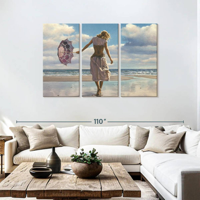 Leisha Walking On Broken Clouds, 48" H x 74" W