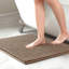 Tapis de salle de bain Tapis de bain en chenille doux et court-79823739