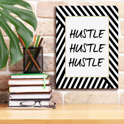 Epic Graffiti Hustle By Lettered Lined Giclee Hustle by Lettered Lined Wrapped Canvas Print Epic Graffiti Hustle By Lettered Lined Giclee Hustle by Lettered Lined Wrapped Canvas Print