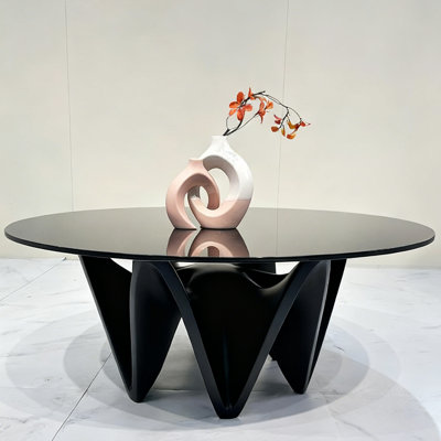 Creative Hexagonal Fiberglass Steel Coffee Table