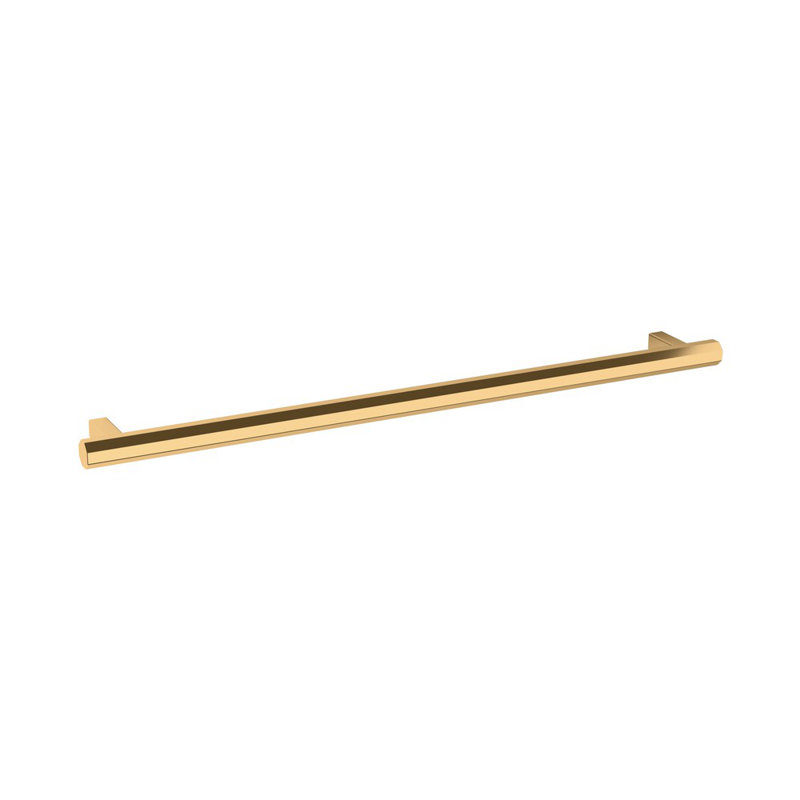 4420 Octagonal Appliance Pull, 18" CTC, Polished Brass
