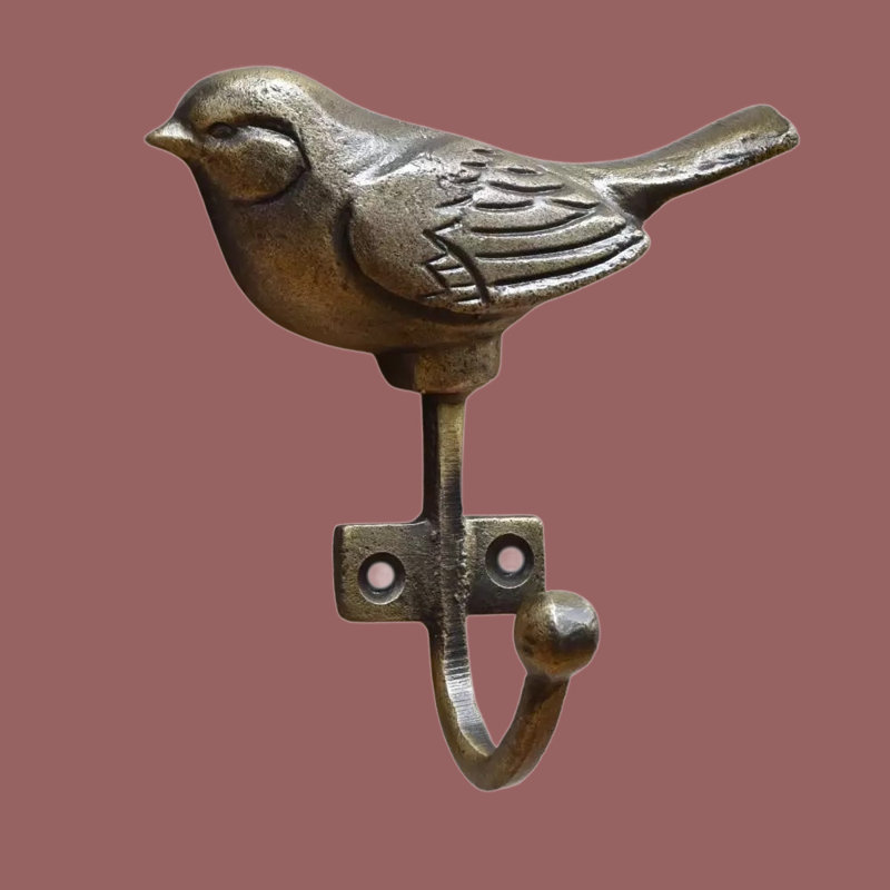 Set of 2 Bird Wall Hooks