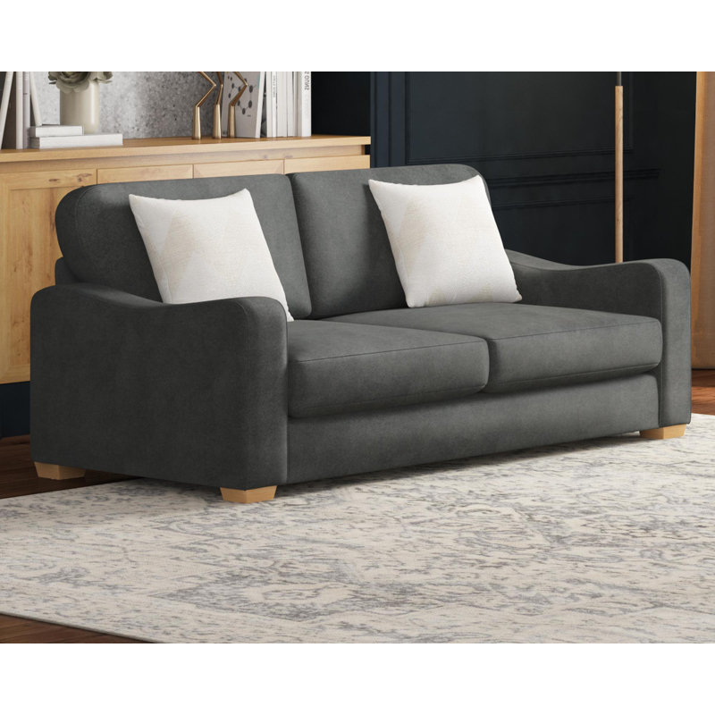 Theadford Three Seater, Fixed Back, Marmalade