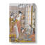 Forgetting Filial Piety by Torii Kiyonaga - Wrapped Canvas Painting-55364094