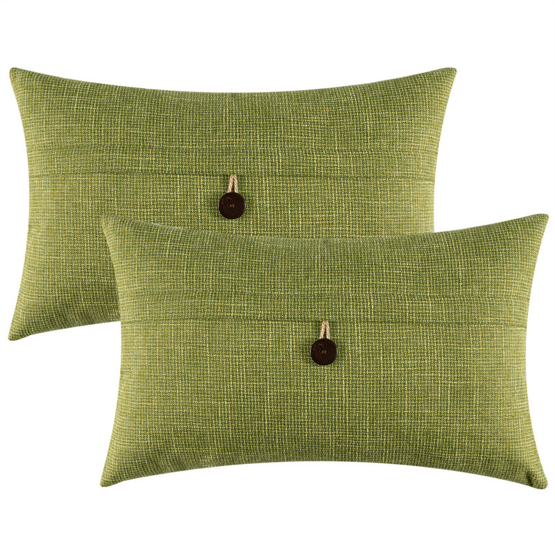 Coussin , Vert