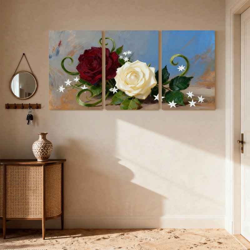 Ensemble de 3 impressions d'art sur toile, H 30 po x l 60 po