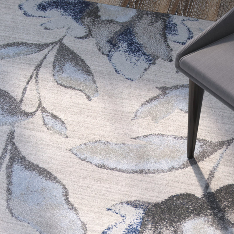 Favorinus Geometric Indoor Rug, Rectangle 7'10" x 10'10"