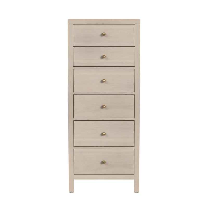 Commode pour femme 6 tiroirs Celine, Taupe antique