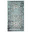 Tapis oriental vert tissé à la machine Wolcottville-1251617054