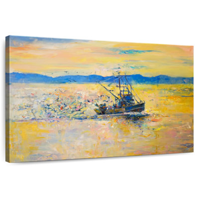 Bateau à crevettes Mehar