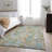Premium Machine Washable Cerrito AMF533 Ivory Rug-109615123