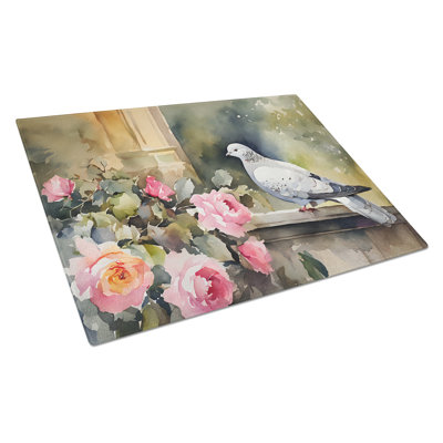Pigeon Glass Cutting Board