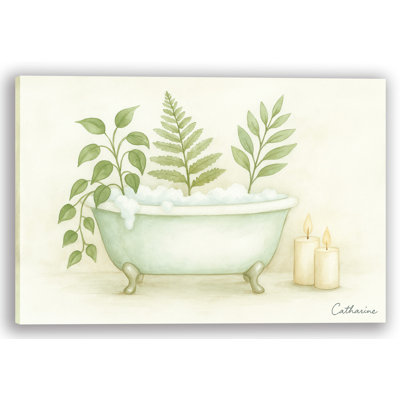 Art botanique sur toile Botanical Soak
