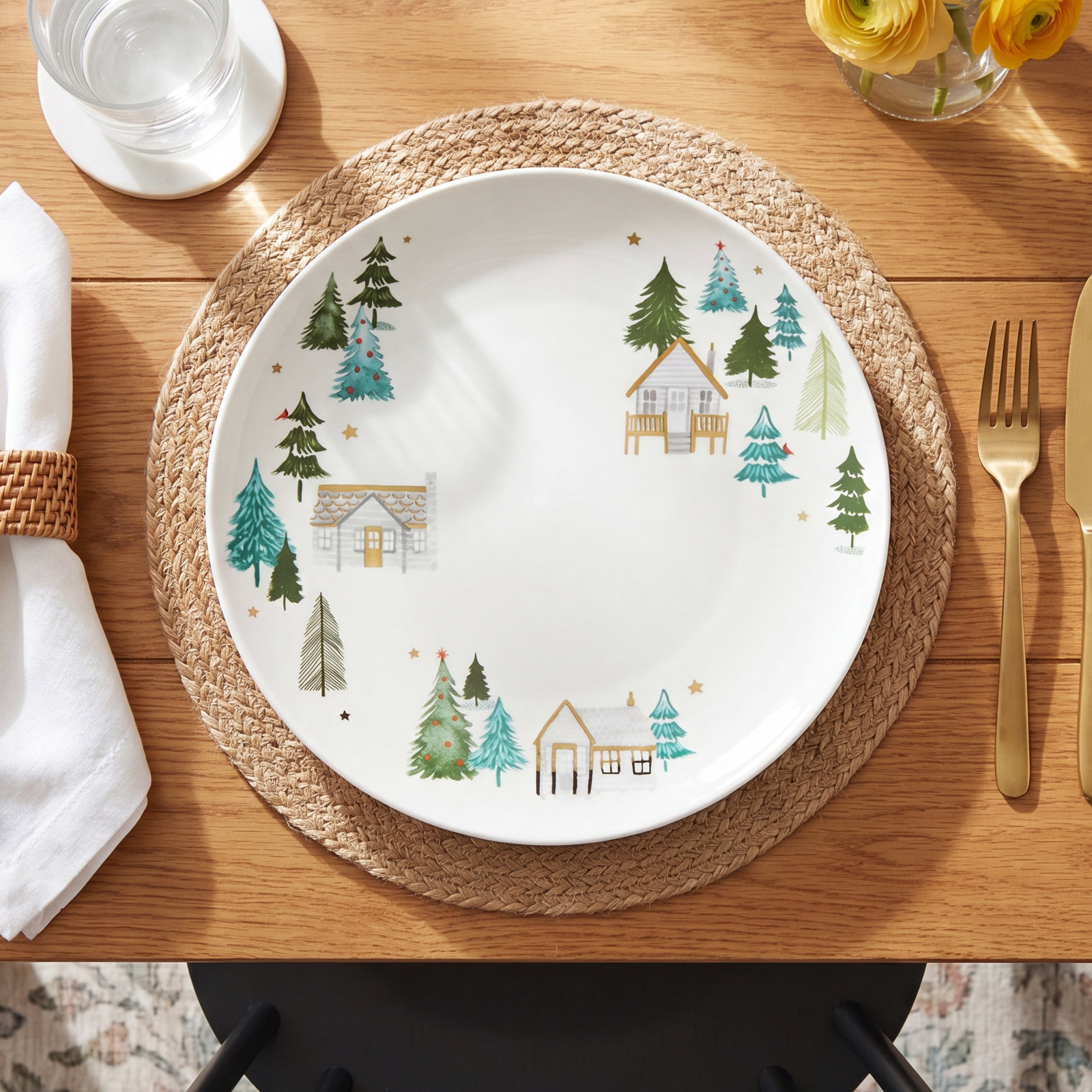 Balsam Lane Porcelain Platter