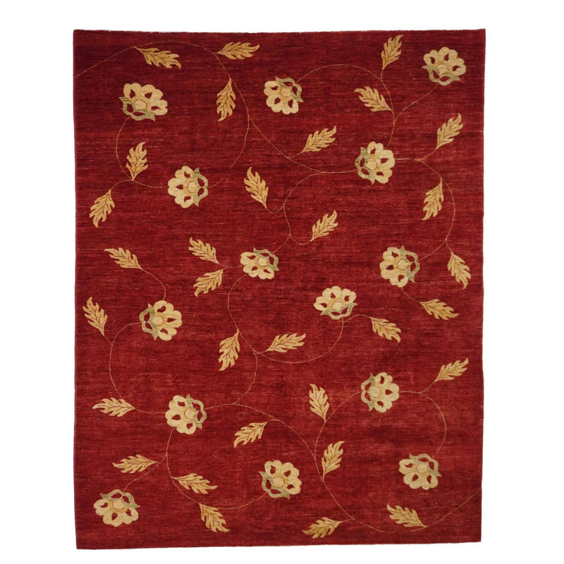 One-of-a-Kind 8'8" X 10'10" Area Rug in Red/Beige