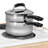 Range Kleen 3 Quarts Stainless Steel Pot Set