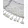 Eddy Shaggy Boho White Rug