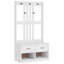 Hall Tree SANDNES 87X40x159.5Cm Solid Wood Pine-1819761801