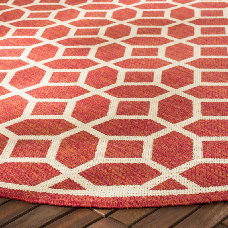 Tapis à motif géométrique Acushnet Performance, Tapis de couloir 2 pi 2 po x 8 pi