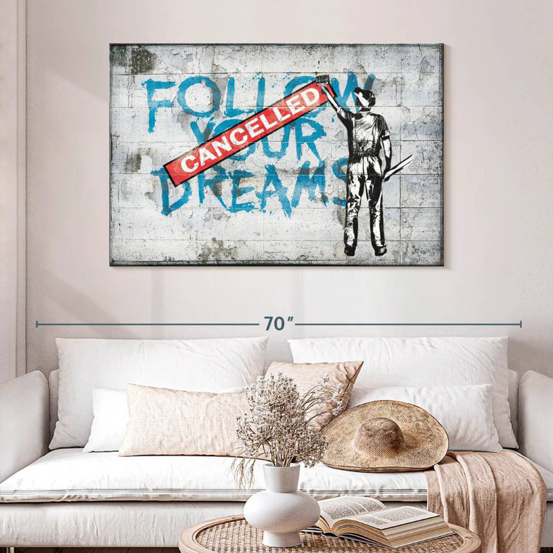 Khyir Cancelled, 32" H x 48" W