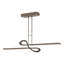 Switchback Kitchen Island Geometric LED Pendant-857044483