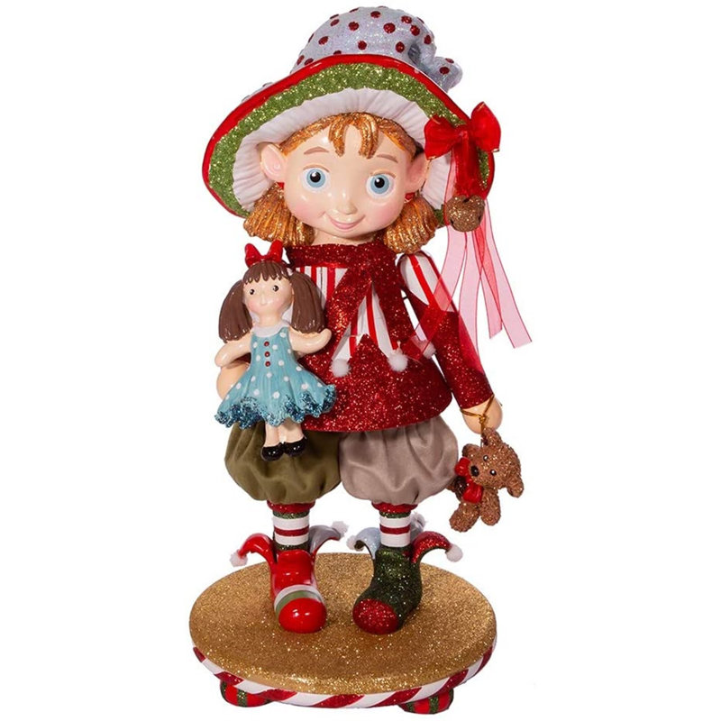 Casse-noisette Hollywood Girl Elf, H 15 po x l 5 po x P 5 po